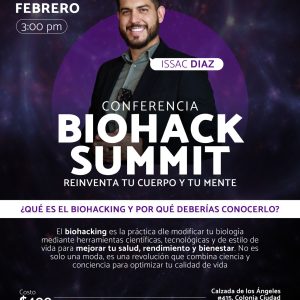 Biohack Summit: reinventa tu cuerpo y mente